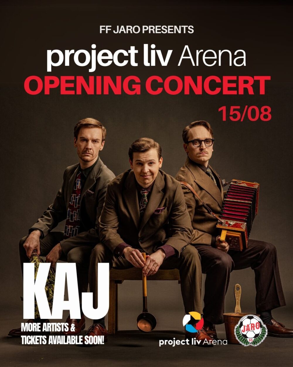 Project Concert Project Liv Arena - Opening Concert 15.8! - FF Jaro